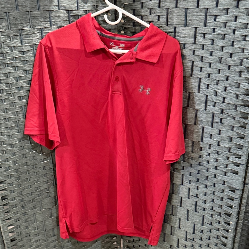 LG Vibrant Red Polo Shirt